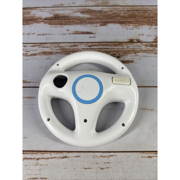 OEM Nintendo Wii Steering Wheel RVL-024 for Mario Kart & Others - Picture 2 of 2